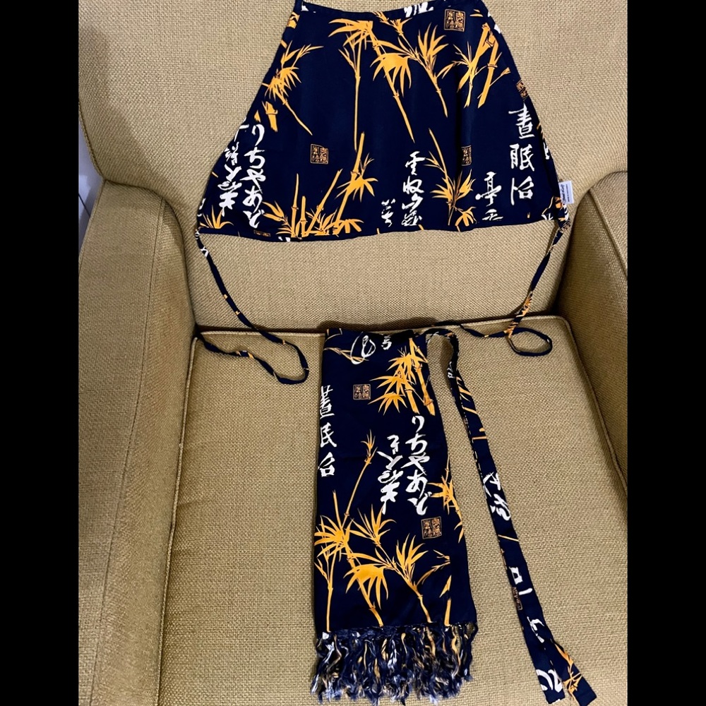 Hawaiian two piece ensemble